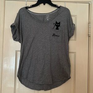 Cat pocket tee